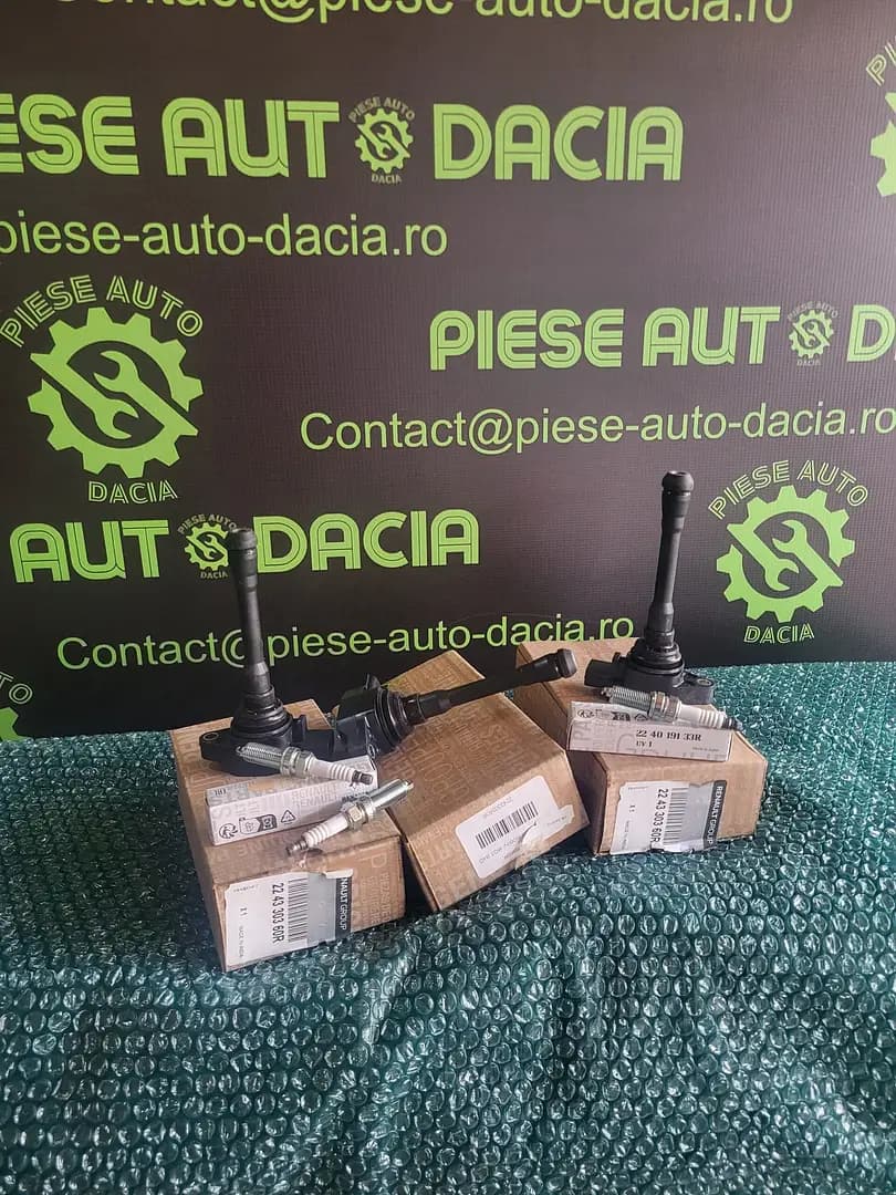 Pachet Bujii și Bobină – Dacia Renault